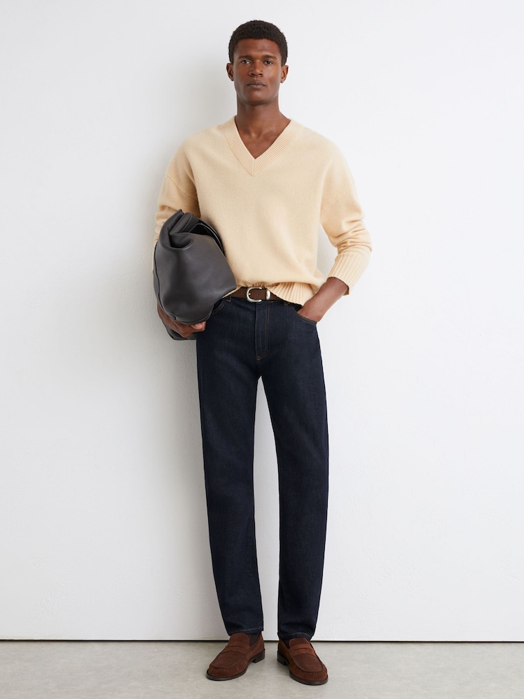 rinse-wash - Reiss Floyd Comfort-Stretch Slim-Fit Jeans - Bild 1 von 7 rinse-wash - Reiss Floyd Comfort-Stretch Slim-Fit Jeans - Bild 1 von 7