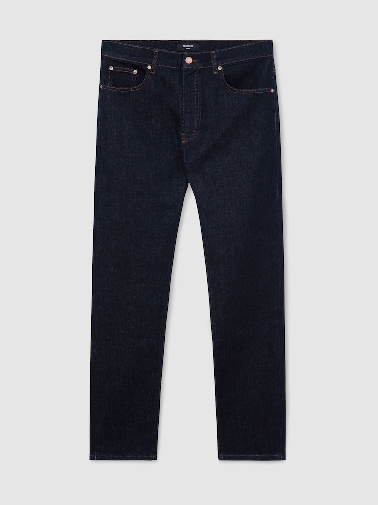 rinse-wash - Reiss Floyd Comfort-Stretch Slim-Fit Jeans - Bild 2 von 7 rinse-wash - Reiss Floyd Comfort-Stretch Slim-Fit Jeans - Bild 2 von 7