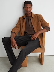 Reiss Black Wall Slim-Fit Jeans - Image 1 of 8