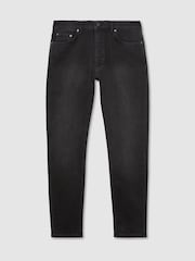 Reiss Black Wall Slim-Fit Jeans - Image 2 of 8