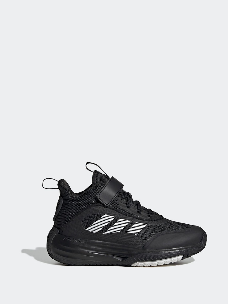 adidas Dark Black Own the Game 3.0 Trainers - Image 1 of 8
