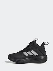 adidas Dark Black Own the Game 3.0 Trainers - Image 2 of 8