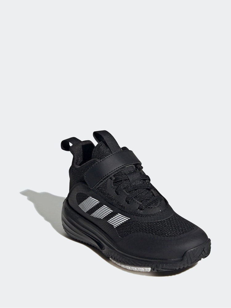 adidas Dark Black Own the Game 3.0 Trainers - Image 4 of 8