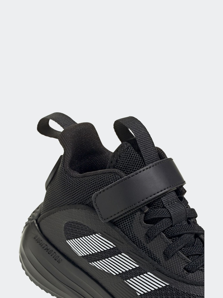 adidas Dark Black Own the Game 3.0 Trainers - Image 7 of 8