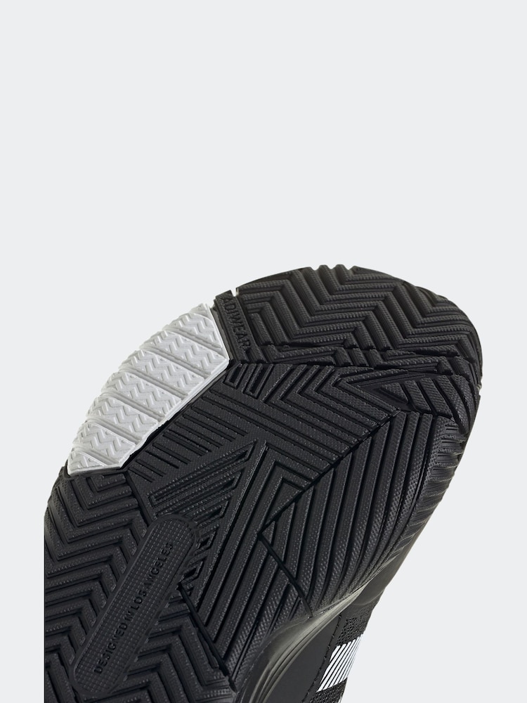 adidas Dark Black Own the Game 3.0 Trainers - Image 8 of 8