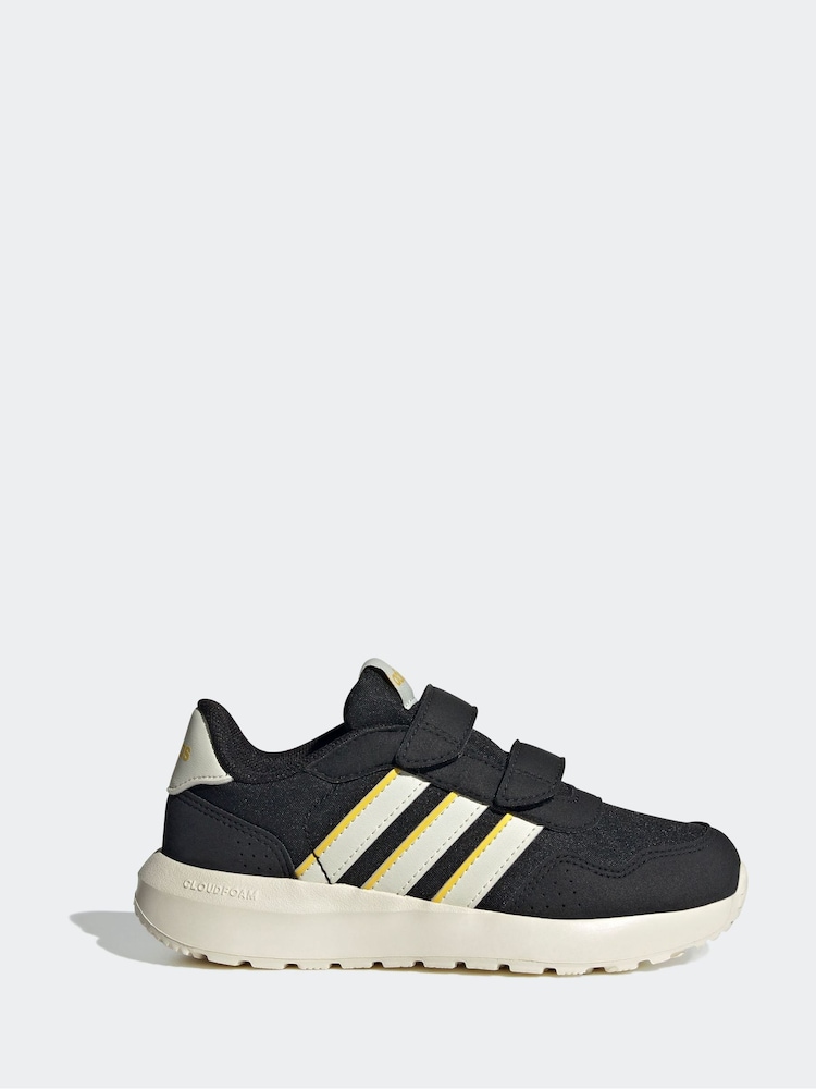 adidas Black Kids Run 60s Shoes - Image 1 of 8