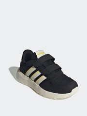 adidas Black Kids Run 60s Shoes - Image 3 of 8