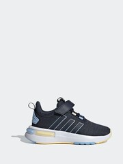 adidas Blue Racer Trainers - Image 1 of 8