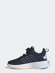 adidas Blue Racer Trainers - Image 2 of 8