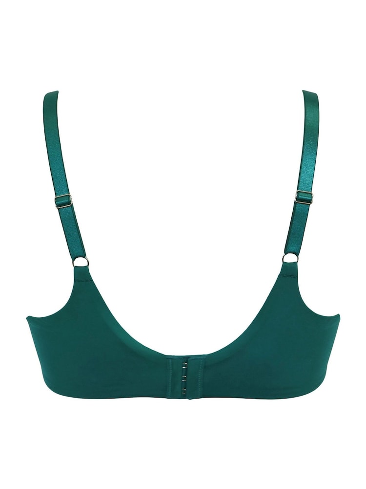 Grün - Pour Moi Viva Luxe Unwattierter BH mit Seitenteilstütze - Bild 4 von 4 Grün - Pour Moi Viva Luxe Unwattierter BH mit Seitenteilstütze - Bild 4 von 4