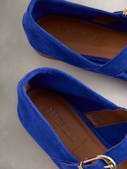 Cobalt Blue N. Premium Leather Mary Jane Shoes - Image 5 of 6