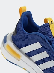 adidas Blue Racer Trainers - Image 2 of 8