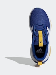 adidas Blue Racer Trainers - Image 8 of 8