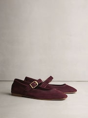 Purple N. Premium Leather Mary Jane Shoes - Image 2 of 5