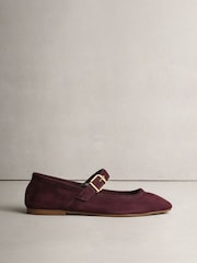 Purple N. Premium Leather Mary Jane Shoes - Image 3 of 5