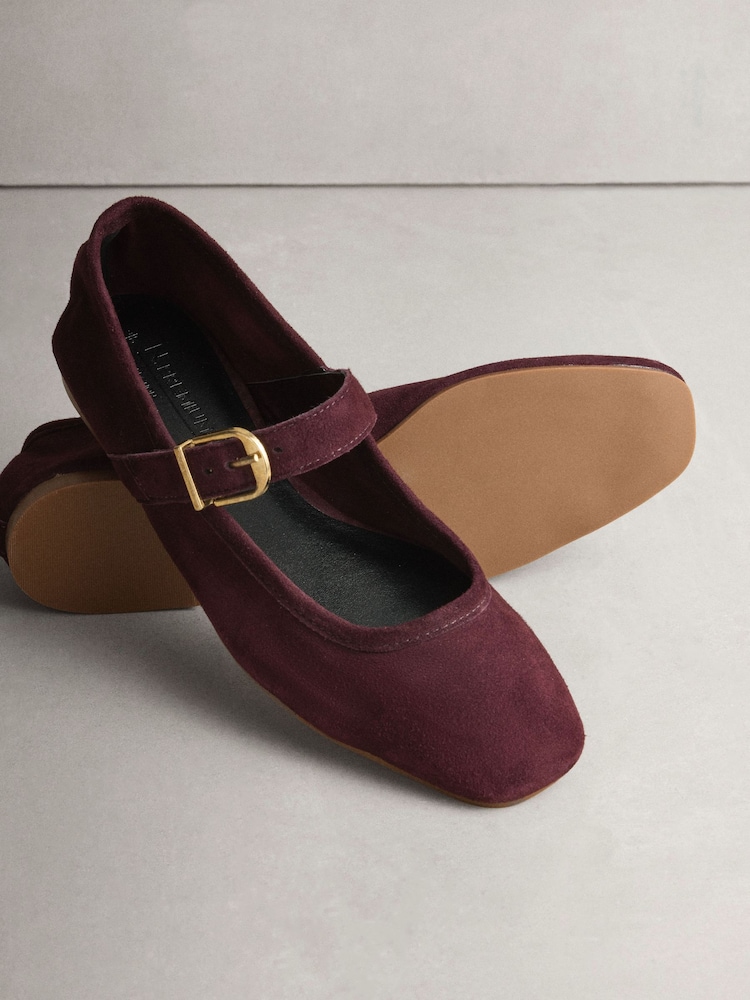 Purple N. Premium Leather Mary Jane Shoes - Image 5 of 5