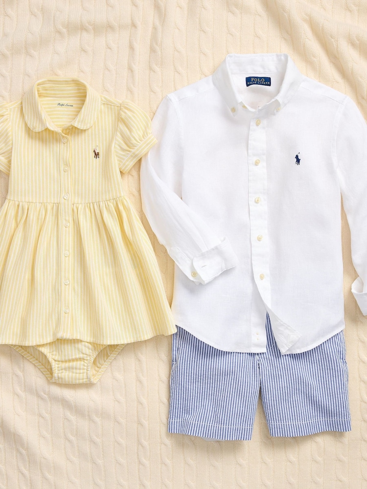 Polo Ralph Lauren Boys Linen Long Sleeve Shirt - Image 1 of 3