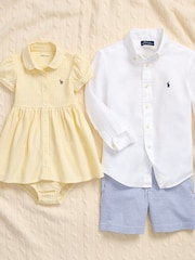 Polo Ralph Lauren Boys Linen Long Sleeve Shirt - Image 3 of 3