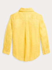 Polo Ralph Lauren Boys Linen Long Sleeve Shirt - Image 2 of 3