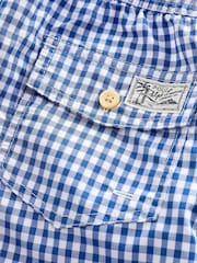 Polo Ralph Lauren Boys Gingham Traveller Black Swim Shorts - Image 3 of 4