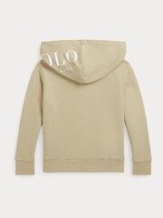 Polo Ralph Lauren Boys Beige Logo Spa Terry Full Tracksuit - Image 2 of 3