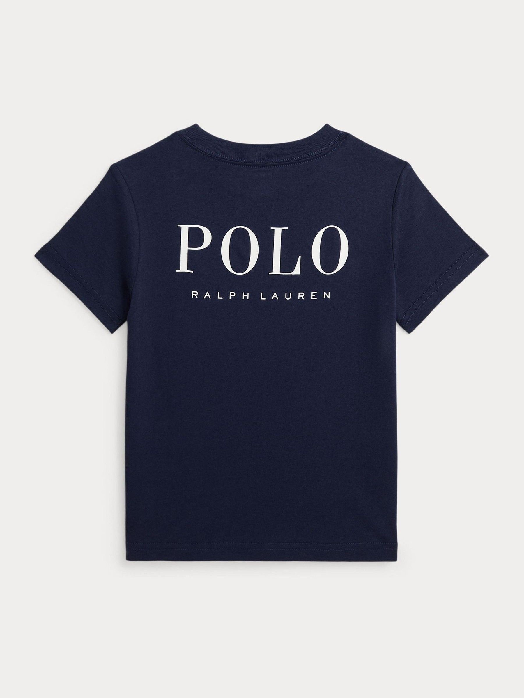 Sat n al Lacivert Polo Ralph Lauren Boys Back Graphic Logo 100 Cotton T Shirt Next Turkey sitesinden