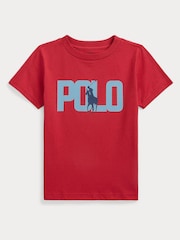 Polo Ralph Lauren Boys Colour Changing Logo Cotton Jersey T-Shirt - Image 2 of 3