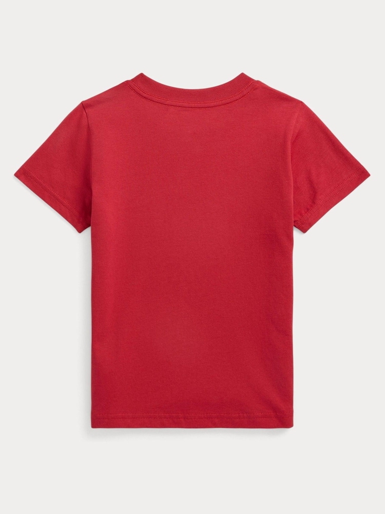 Polo Ralph Lauren Boys Colour Changing Logo Cotton Jersey T-Shirt - Image 3 of 3