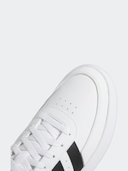 adidas White Black Breaknet Trainers - Image 8 of 9
