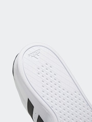 adidas White Black Breaknet Trainers - Image 9 of 9