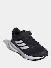 Noir/Blanc - adidas Kids Runfalcon 5 Trainers - Image 4 de 9