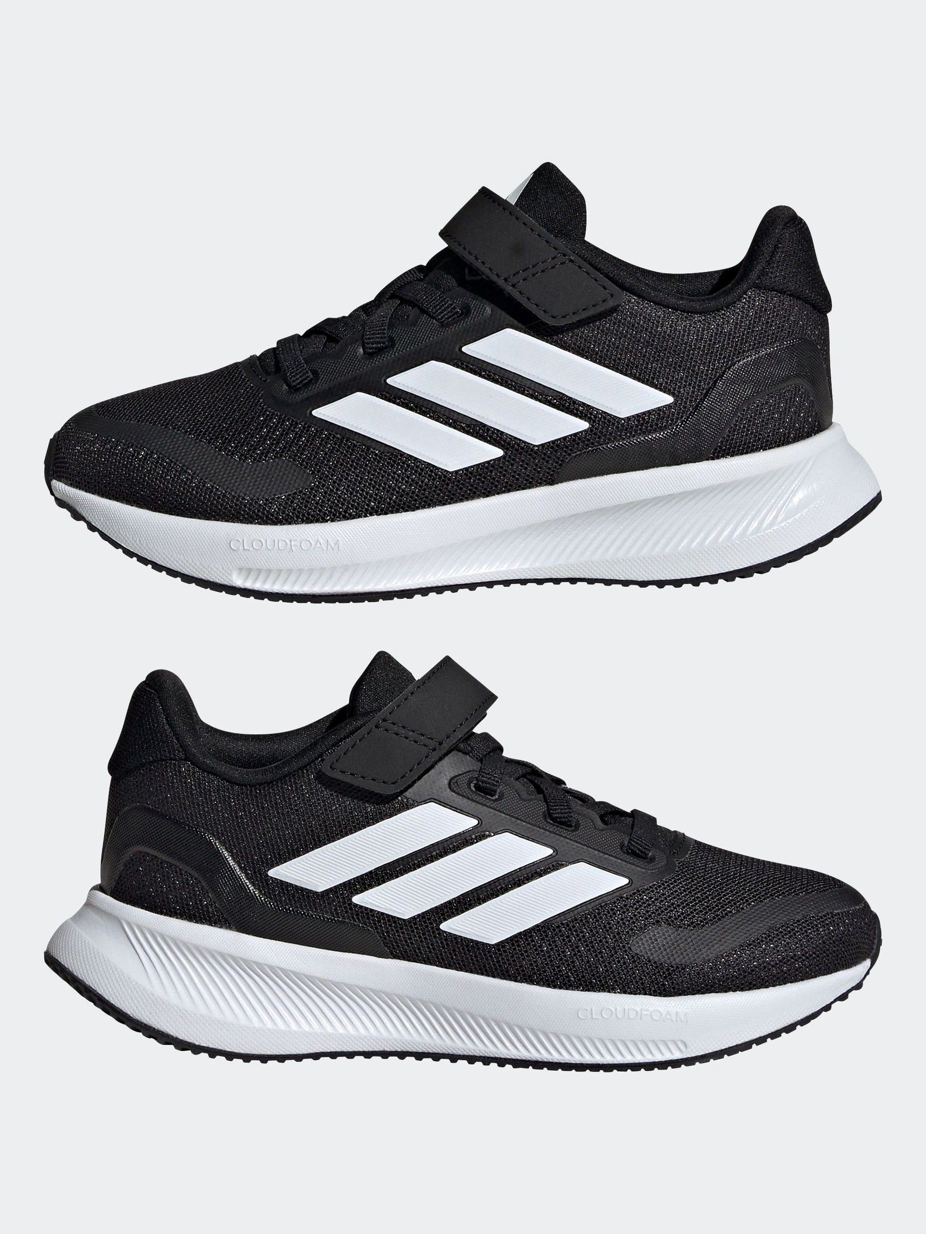 Adidas kids black and white outlet