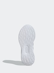 adidas White/Black Kids Runfalcon 5 Trainers - Image 7 of 9