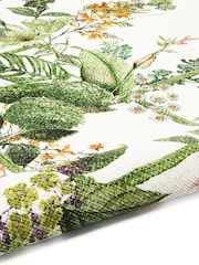 Laurence Llewelyn-Bowen White Cotswold Fantasia Washable Flat Weave Rug - Image 6 of 6