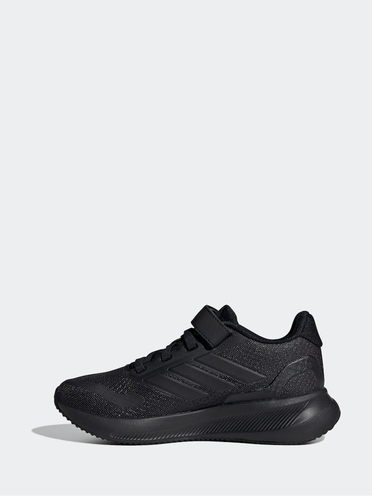 Noir - adidas Kids Runfalcon 5 Trainers - Image 2 de 9