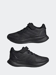 Noir - adidas Kids Runfalcon 5 Trainers - Image 5 de 9