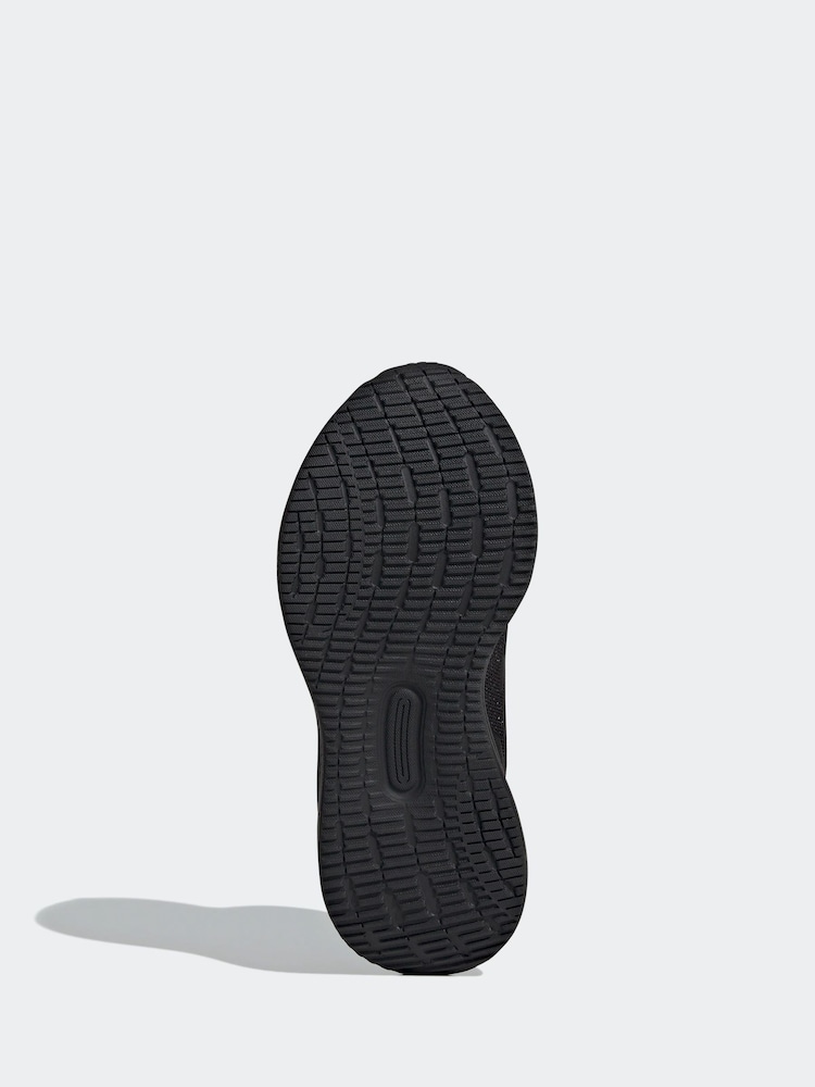 adidas Black Kids Runfalcon 5 Trainers - Image 7 of 9