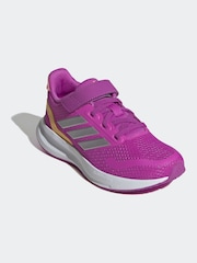 adidas Purple Kids Runfalcon 5 Trainers - Image 3 of 9