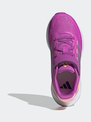 adidas Purple Kids Runfalcon 5 Trainers - Image 6 of 9