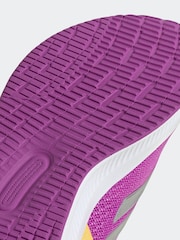 adidas Purple Kids Runfalcon 5 Trainers - Image 9 of 9