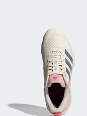 adidas Cream/Pink Dropset 3 Trainers - Image 4 of 9