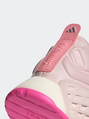 adidas Cream/Pink Dropset 3 Trainers - Image 5 of 9