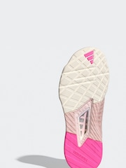 adidas Cream/Pink Dropset 3 Trainers - Image 6 of 9