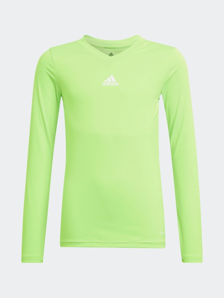 adidas Green Team Base T-Shirt - Image 1 of 5