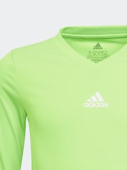 adidas Green Team Base T-Shirt - Image 3 of 5