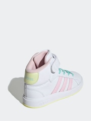 Белый - Детские туфли adidas Grand Court - Image 4 of 8