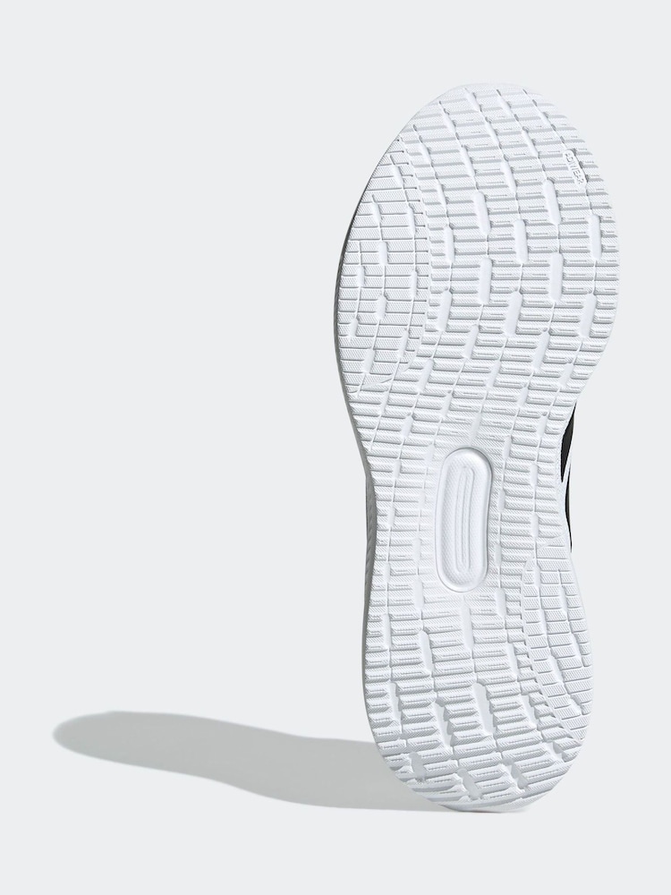 adidas White Junior Runfalcon Trainers - Image 3 of 5