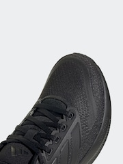 adidas Black Junior Runfalcon Trainers - Image 2 of 6