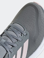 adidas Grey Runfalcon 5 Trainers - Image 11 of 11