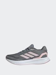 adidas Grey Runfalcon 5 Trainers - Image 3 of 11